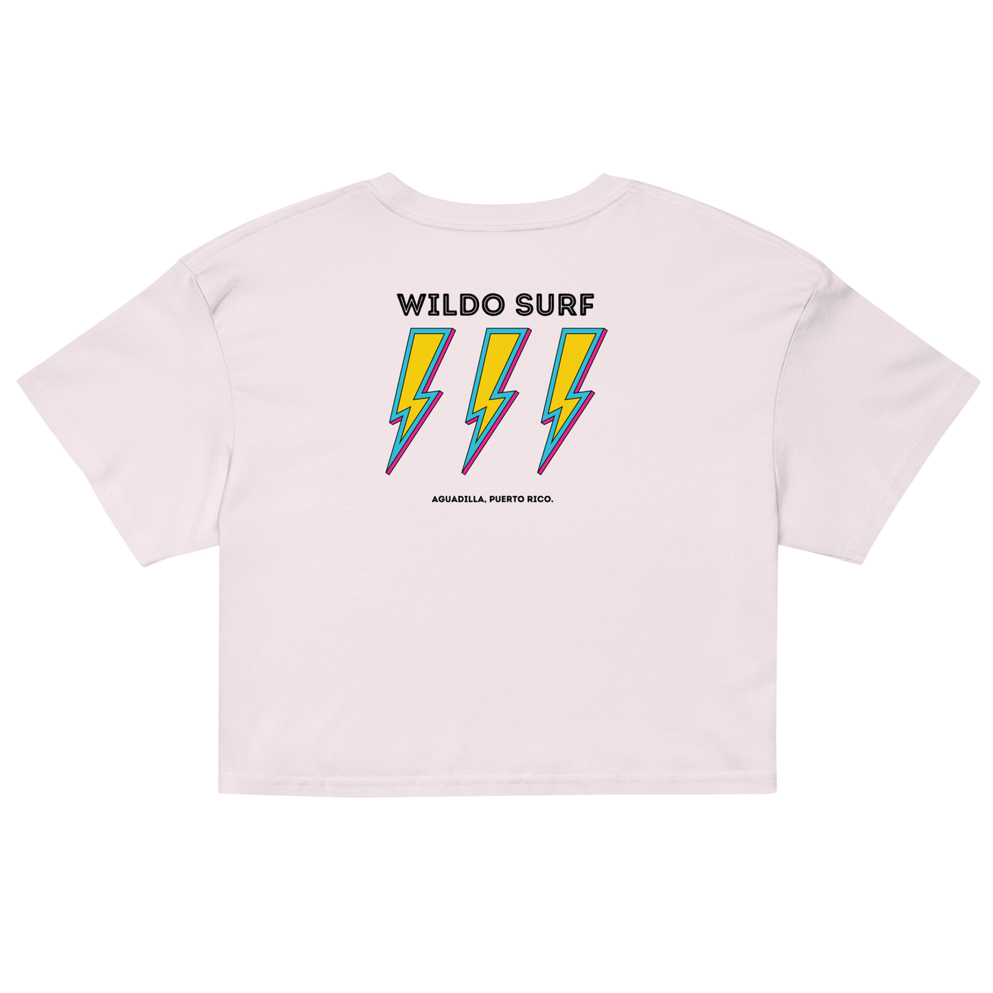 Wildo Surf – Girls Bolt Crop Tee