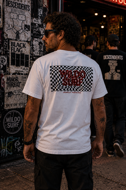 Distorted Lineup Tee