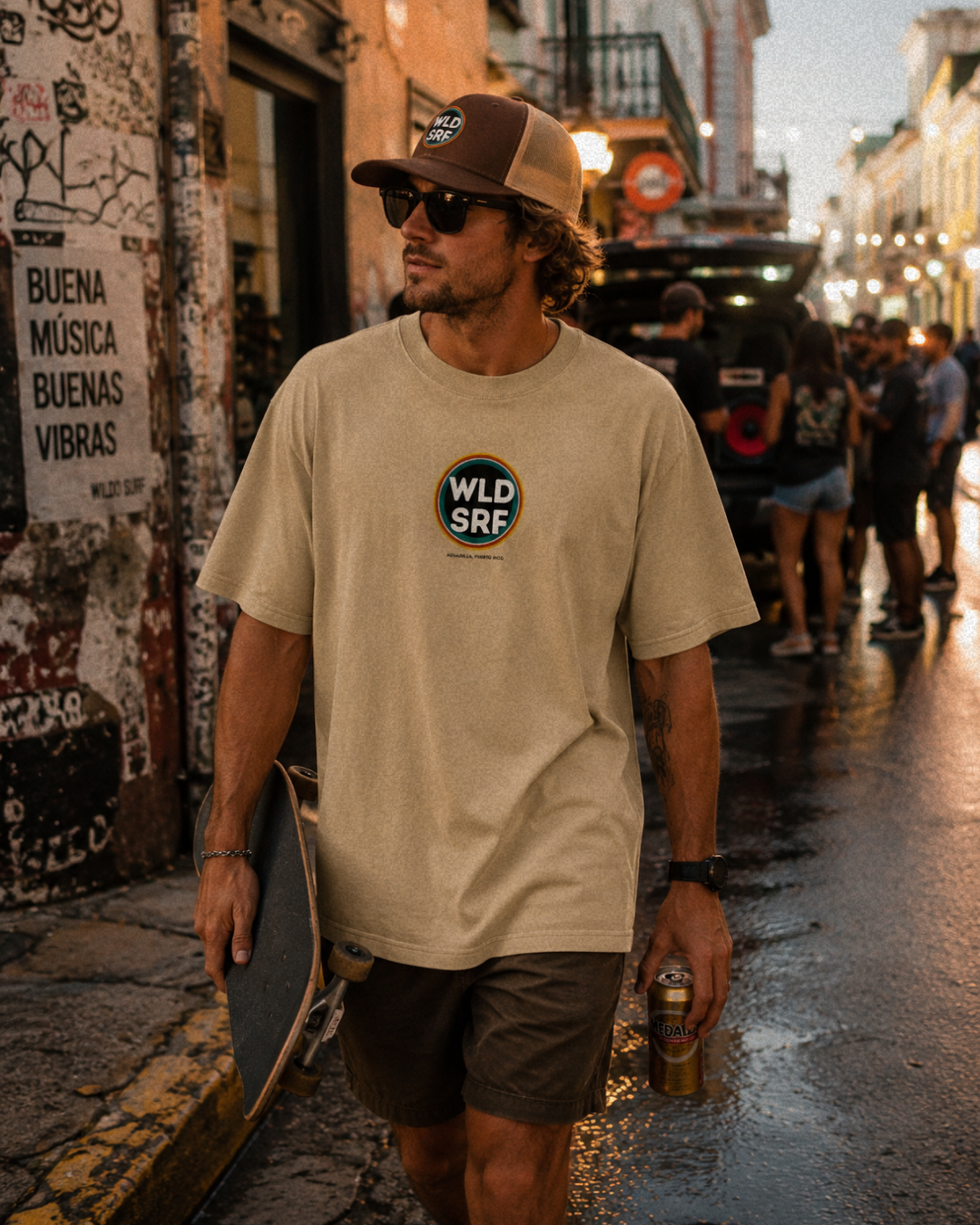 WLDSRF  Sunset Ringer oversize
