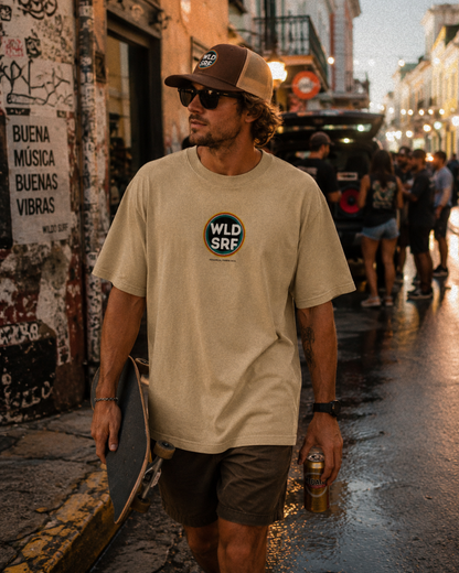 WLDSRF  Sunset Ringer oversize