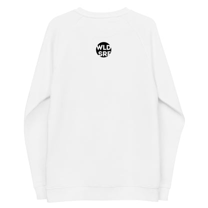 Wildo Surf — Cut & Paste Crewneck white