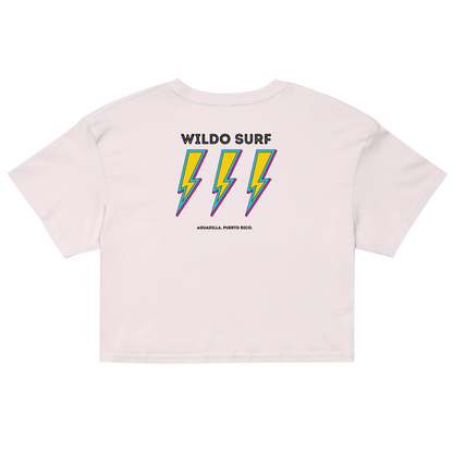 Wildo Surf – Girls Bolt Crop Tee