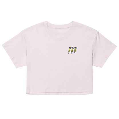 Wildo Surf – Girls Bolt Crop Tee