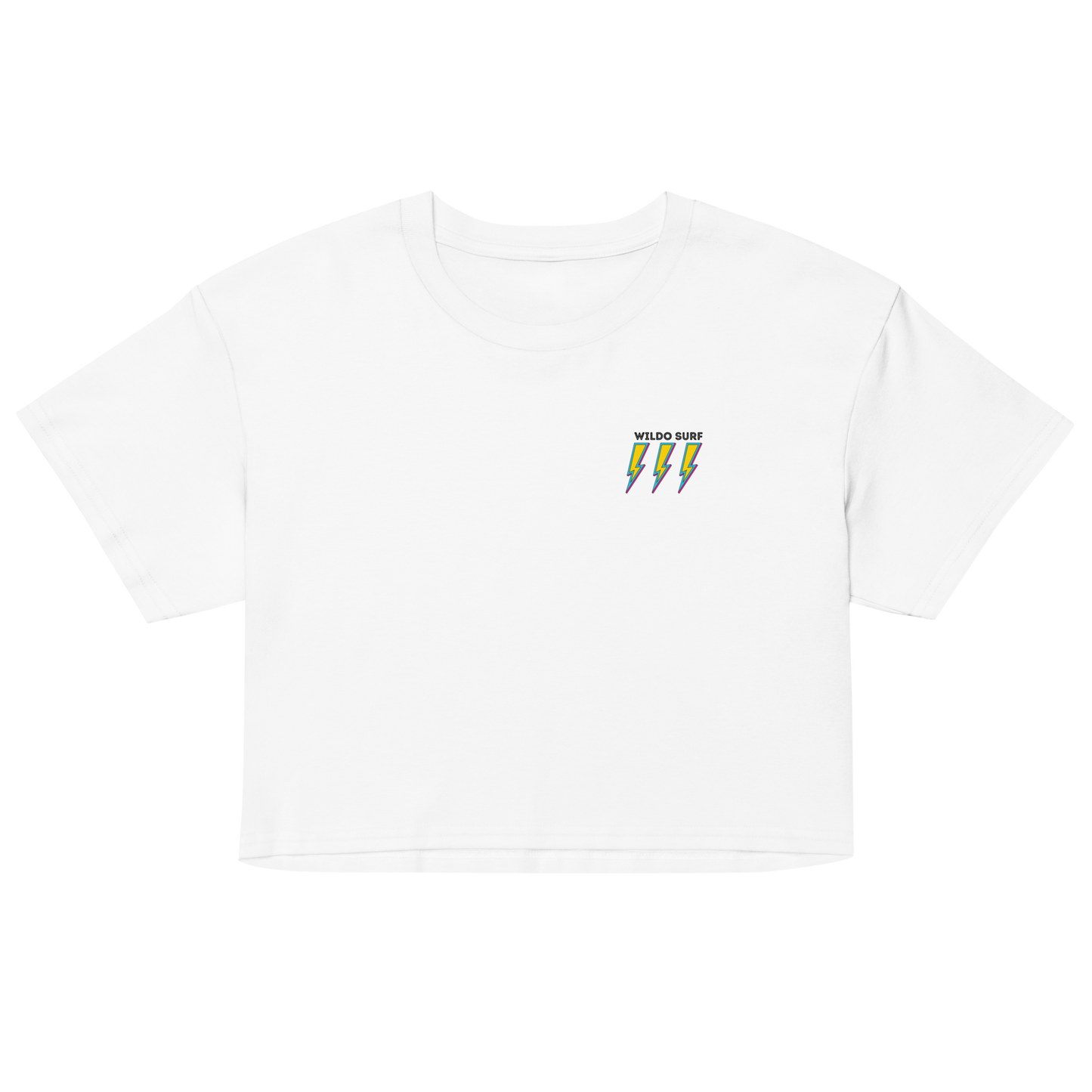 Wildo Surf – Girls Bolt Crop Tee